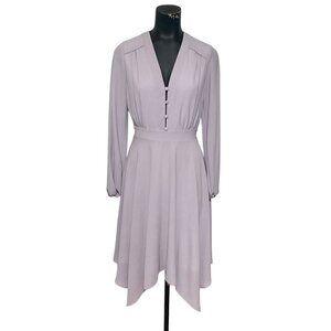 JustFab Lavender Fit & Flare Dress Size XS